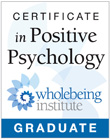 Cynthia Adam - Certificate in Positive Psychology, Wholebeing Institute